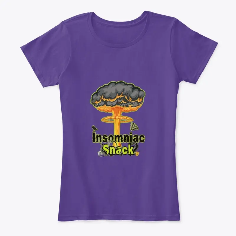 Mushroom Cloud Womens Tees And Tanks