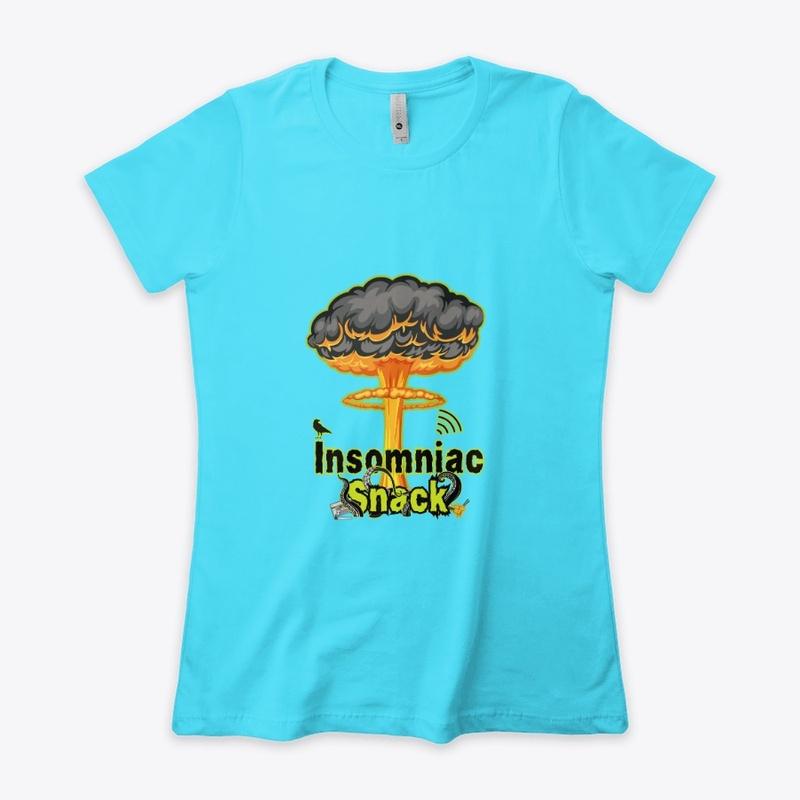 Mushroom Cloud Womens Tees And Tanks